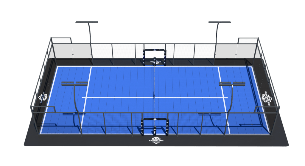 Terrain de padel démontable Event pour l'événementiel