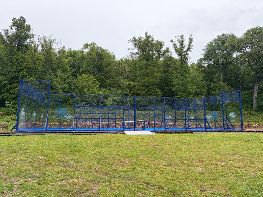 Terrain de padel événementiel – réalisation Elite Sports Arena