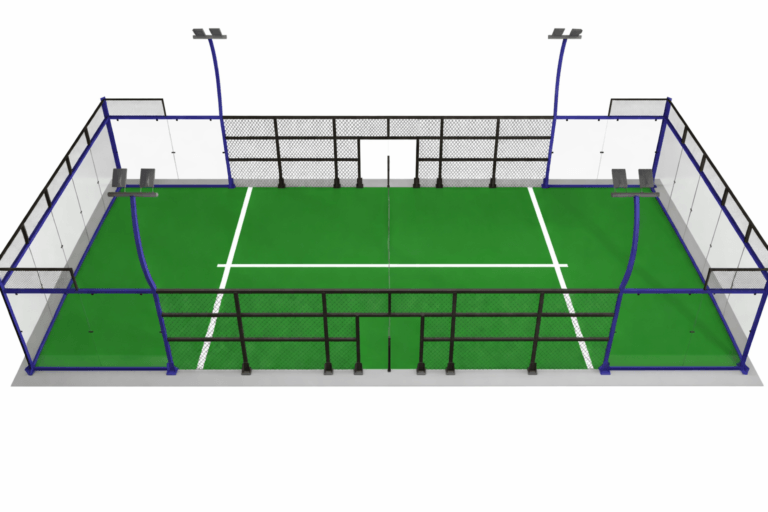 Terrain de padel fixe panoramique aux normes FFT – Elite Sports Arena
